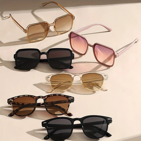 Gafas de lujo semicuadradas