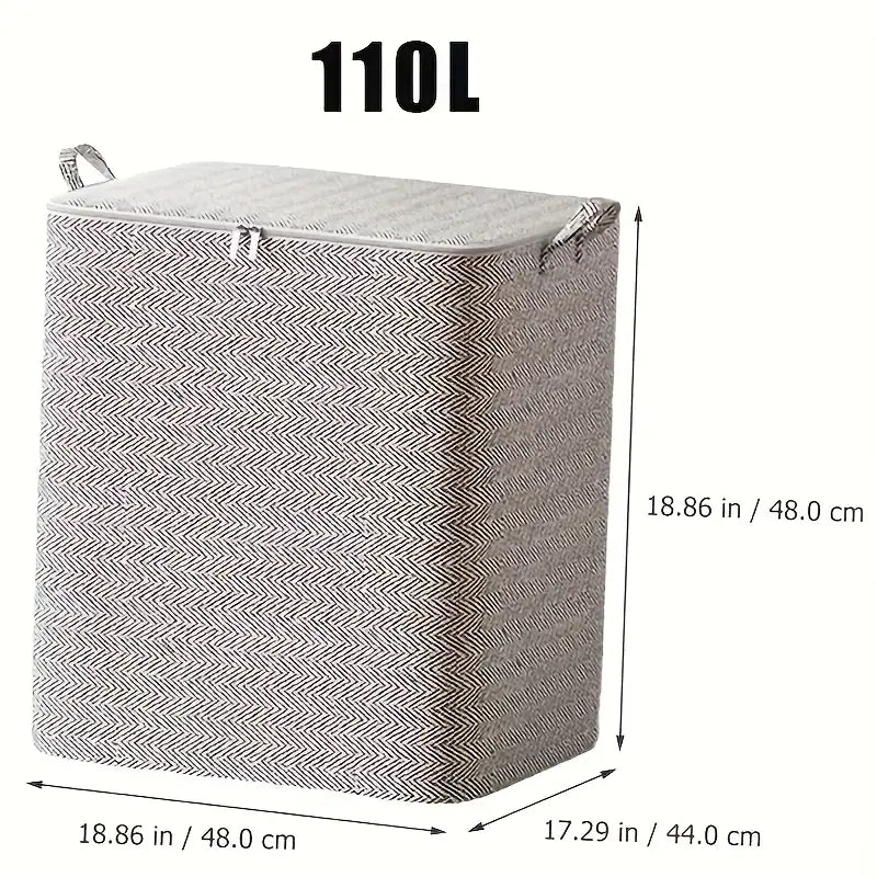 Caja de tela de almacenamiento plegable