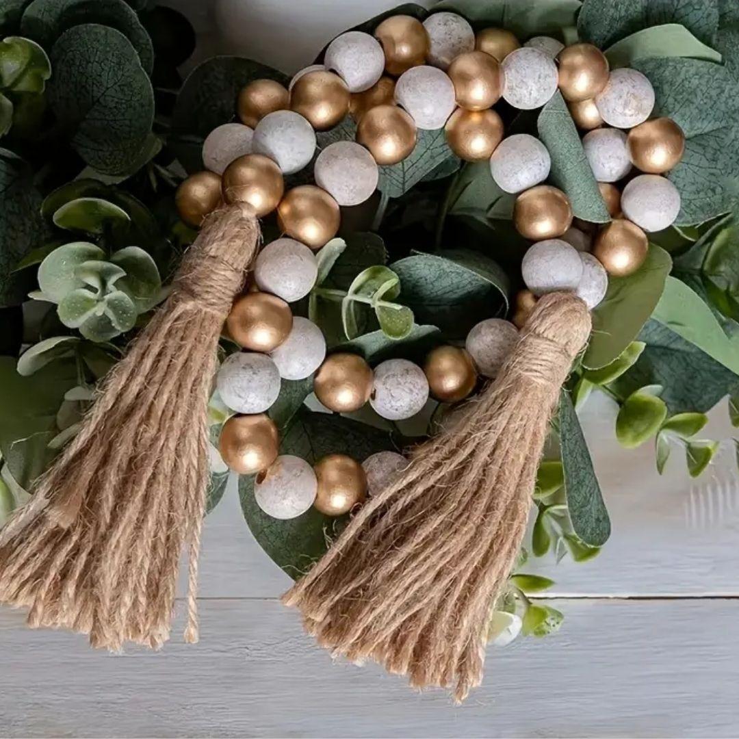 Colgante decorativa de borlas