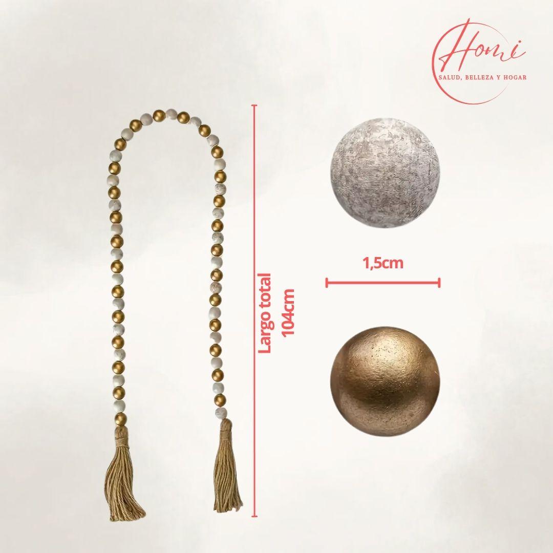 Colgante decorativa de borlas