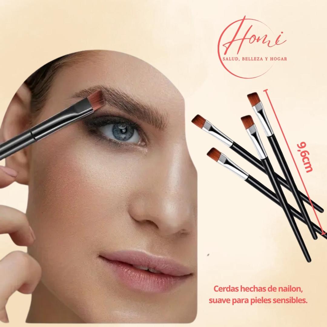 Brocha delineadora de ojos (x5)