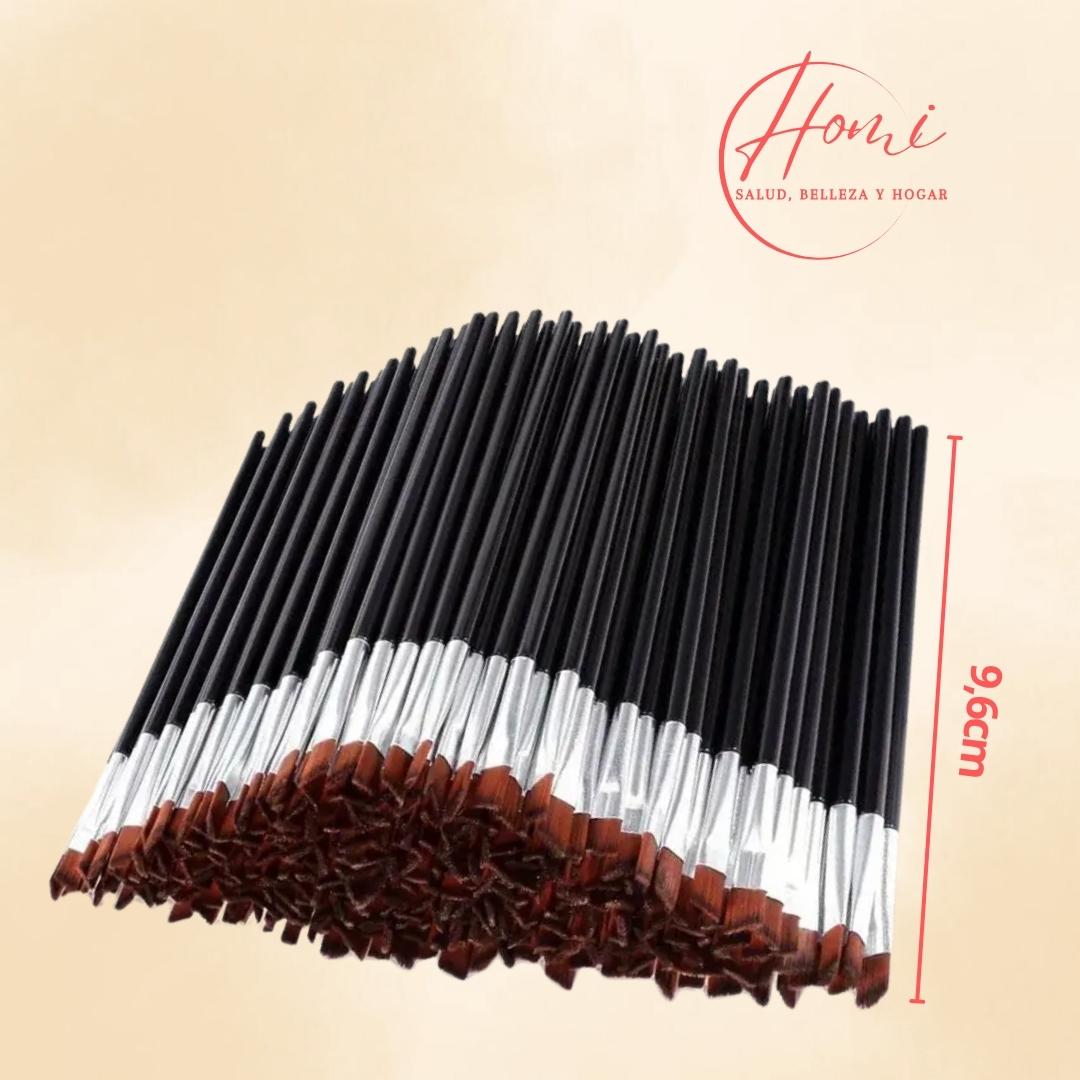 Brocha delineadora de ojos (x5)