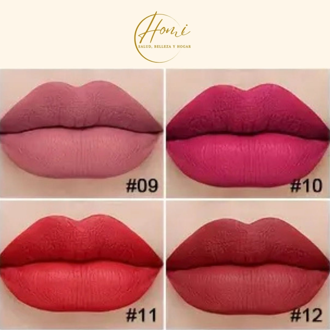 Brillos y labiales mate de lujo