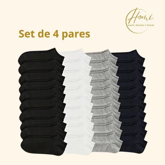 Set 4 pares de calcetines