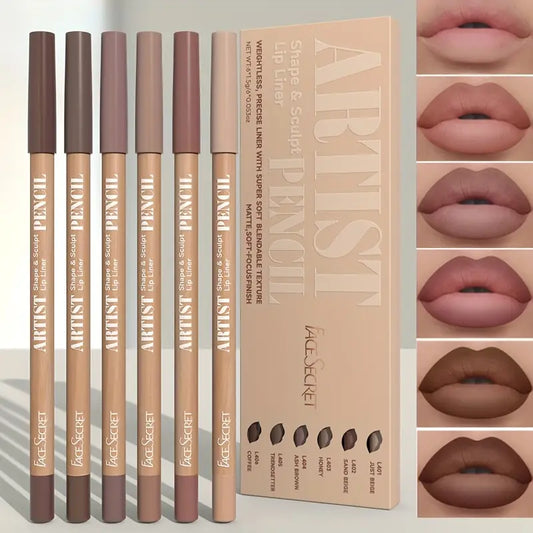 Lápiz delineador de labios de terciopelo