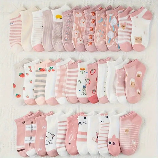 Conjunto de 3 pares de calcetines estilo barco