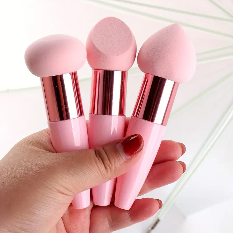 Set de 3 esponjas para maquillaje