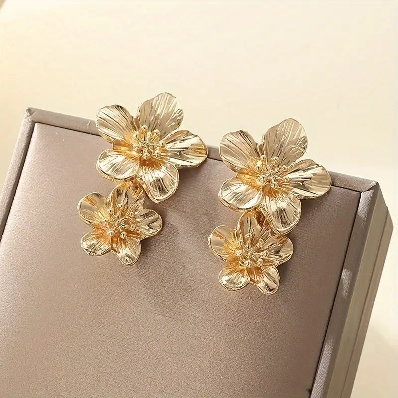 Pendientes de flor