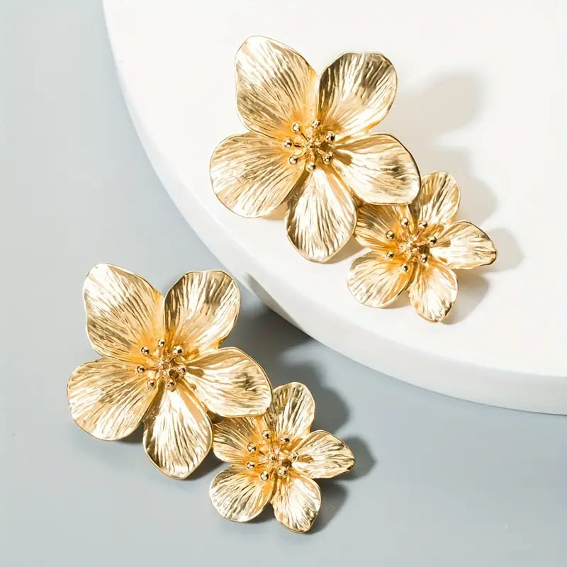 Pendientes de flor