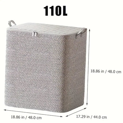 Caja de tela de almacenamiento plegable