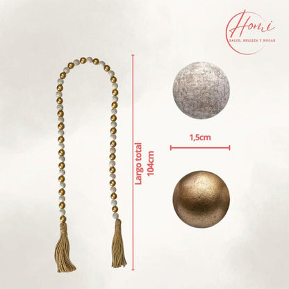 Colgante decorativa de borlas