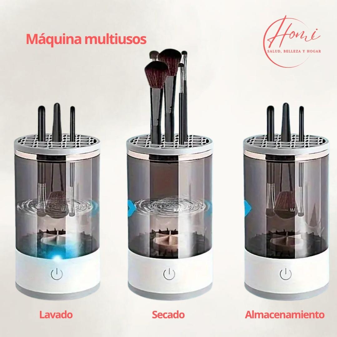 Limpiador de brochas de maquillaje