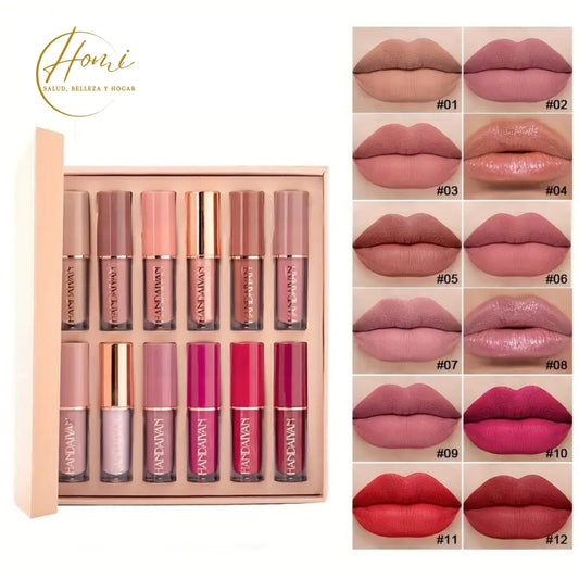 Brillos y labiales mate de lujo