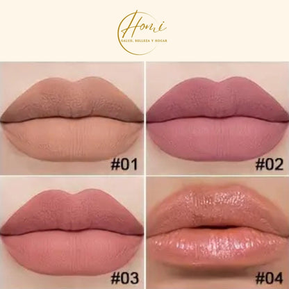 Brillos y labiales mate de lujo