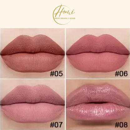 Brillos y labiales mate de lujo